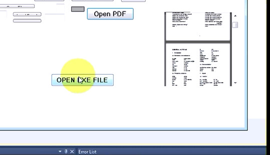 فیلم آموزشی باز کردن یک نرم افزار (فایل exe) در برنامه در سی شارپ